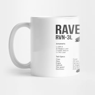 Mechwarrior Raven RVN-3L Mug